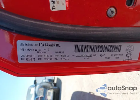 2015 Dodge Challenger Sxt Plus Or R/T from USA, damaged, VIN 2C3CDZBG4FH822292